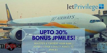Upto 30% Bonus JPMiles