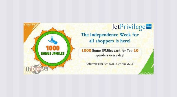 1000 Bonus JPMiles for Top Spenders