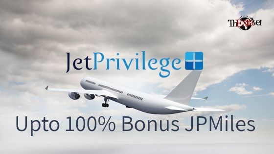 Upto 100% Bonus on Purchasing JPMiles